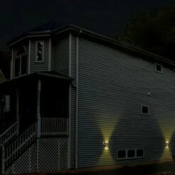 Cheapest ✔️ Techko Maid LED Solar Dual Direction Outdoor Wall Light with Amber/White Light - Techko Kobot 🛒 -Outdoor Lighting Store unnamed file 233