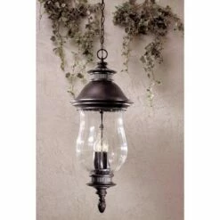 Best deal 🥰 Minka Lavery Newport Collection 30 1/4" High Outdoor Hanging Lantern ⭐ -Outdoor Lighting Store unnamed file 2345