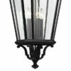Discount 🎁 Feiss Cotswold Lane 31" High Black and Beveled Glass Hanging Light ⌛ -Outdoor Lighting Store unnamed file 2348