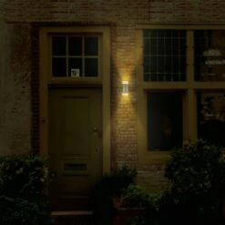 Cheapest ✔️ Techko Maid LED Solar Dual Direction Outdoor Wall Light with Amber/White Light - Techko Kobot 🛒 -Outdoor Lighting Store unnamed file 236