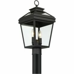 Cheap 😀 John Timberland Traditional Outdoor Post Light Fixture Textured Black 18 1/2" Clear Glass for Exterior House Garden Yard Walkway 🌟 7 Cheap 😀 John Timberland Traditional Outdoor Post Light Fixture Textured Black 18 1/2" Clear Glass for Exterior House Garden Yard Walkway 🌟 -Outdoor Lighting Store unnamed file 2379