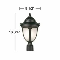 Coupon 😉 John Timberland Rustic Outdoor Post Light Pier Mount Fixture Black 16 3/4" Marbleized Glass for Exterior Garden Yard Porch Deck 🧨 -Outdoor Lighting Store unnamed file 2430