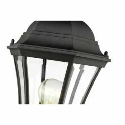 Budget 🌟 1 Light Outdoor Incandescent Post Sconce Black - Aurora Lighting 🥰 -Outdoor Lighting Store unnamed file 2434