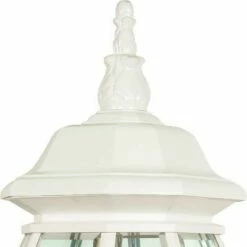 Coupon ✔️ 3 Light Outdoor Post Lantern with Beveled Glass Shade White - Aurora Lighting ⌛ 7 Coupon ✔️ 3 Light Outdoor Post Lantern with Beveled Glass Shade White - Aurora Lighting ⌛ -Outdoor Lighting Store unnamed file 2444