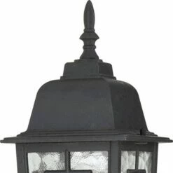 Discount ❤️ 1 Light Outdoor Textured Post Sconce Black - Aurora Lighting 🔔 -Outdoor Lighting Store unnamed file 2452