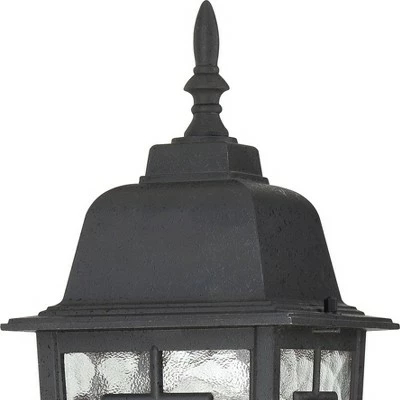 Discount ❤️ 1 Light Outdoor Textured Post Sconce Black - Aurora Lighting 🔔 5 Discount ❤️ 1 Light Outdoor Textured Post Sconce Black - Aurora Lighting 🔔 - Image 3
