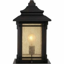 New 😍 Franklin Iron Works Outdoor Light Fixture Bronze 16.5" Textured Glass for Exterior House Porch Patio 💯 -Outdoor Lighting Store unnamed file 2460