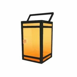Cheapest 🔔 Techko Maid 8" LED Solar Portable Outdoor Lantern with Flame - Techko Kobot 💯