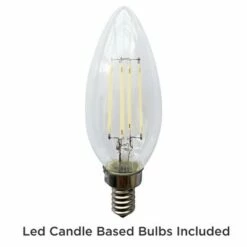 Buy 🔥 Franklin Iron Works Outdoor Post Light Fixture LED Dimmable Bronze 23" Clear Seedy Glass for Exterior Garden Yard Driveway 👏 -Outdoor Lighting Store unnamed file 2486