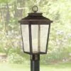 Best Pirce 👍 Minka Lavery Irvington Manor 18" High Bronze LED Outdoor Post Light ✔️