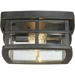 Top 10 🤩 John Timberland Mission Outdoor Ceiling Light Fixture Oil Rubbed Bronze 12" Clear Seedy Glass for Exterior House Porch Patio Deck 👏 -Outdoor Lighting Store unnamed file 250