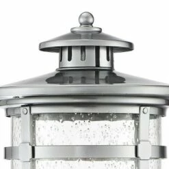 Discount ✨ Franklin Iron Works Industrial Outdoor Post Light Fixture with Adaptor Chrome 15 1/2" Seedy Glass Damp Location for Exterior House ⭐ 8 Discount ✨ Franklin Iron Works Industrial Outdoor Post Light Fixture with Adaptor Chrome 15 1/2" Seedy Glass Damp Location for Exterior House ⭐ -Outdoor Lighting Store unnamed file 2529