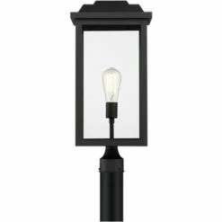 Best Sale 🤩 John Timberland Modern Outdoor Post Light Fixture Textured Black 22 1/2" Clear Glass for Exterior House Porch Patio Outside Deck 😉 10 Best Sale 🤩 John Timberland Modern Outdoor Post Light Fixture Textured Black 22 1/2" Clear Glass for Exterior House Porch Patio Outside Deck 😉 -Outdoor Lighting Store unnamed file 2539