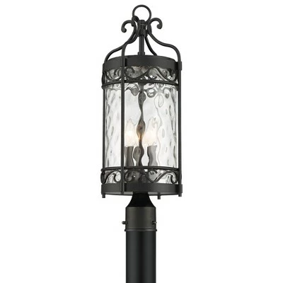 Coupon 🎁 John Timberland European Style Outdoor Post Light Fixture Black Metal 23 1/4" Clear Glass for Exterior House Porch Patio Outside 🔔 5 Coupon 🎁 John Timberland European Style Outdoor Post Light Fixture Black Metal 23 1/4" Clear Glass for Exterior House Porch Patio Outside 🔔 - Image 3