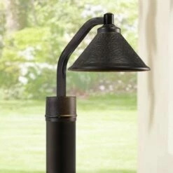 Cheap ✨ Minka Lavery Kirkham Bronze 11" High Dark Sky LED Outdoor Post Light 🔥