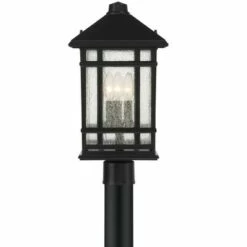 Brand new ❤️ Kathy Ireland Sierra Craftsman 18"H Black Outdoor Post Mount Light 🛒 9 Brand new ❤️ Kathy Ireland Sierra Craftsman 18"H Black Outdoor Post Mount Light 🛒 -Outdoor Lighting Store unnamed file 2602