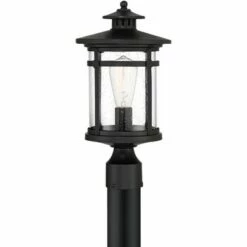 Outlet ❤️ Franklin Iron Works Modern Outdoor Post Light Matte Black 16 1/4" Clear Seedy Glass Exterior House Porch Patio Outside Deck Garage 😉 11 Outlet ❤️ Franklin Iron Works Modern Outdoor Post Light Matte Black 16 1/4" Clear Seedy Glass Exterior House Porch Patio Outside Deck Garage 😉 -Outdoor Lighting Store unnamed file 2608