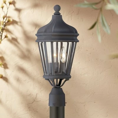 Cheapest โญ Minka Lavery Harrison 20" High Vintage Black Outdoor Post Light ๐ 3 Cheapest โญ Minka Lavery Harrison 20" High Vintage Black Outdoor Post Light ๐