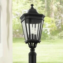 Flash Sale 🎉 Feiss Cotswold Lane 22 1/2" High Black Outdoor Post Light 😀
