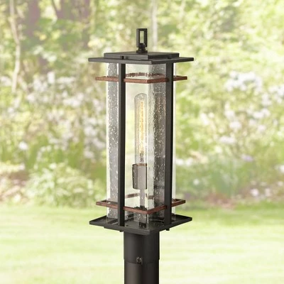 Wholesale โค๏ธ Minka Lavery San Marcos 20 1/2" High Black and Copper Outdoor Post Light ๐ 2 Wholesale โค๏ธ Minka Lavery San Marcos 20 1/2" High Black and Copper Outdoor Post Light ๐