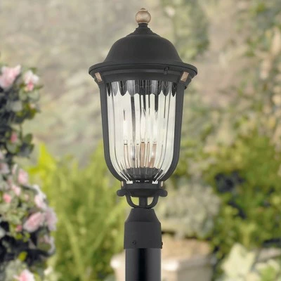 Best Sale 👍 Minka Lavery Peale Street 21 3/4" H Sand Coal and Vermeil Gold Outdoor Post Light 😍 3 Best Sale 👍 Minka Lavery Peale Street 21 3/4" H Sand Coal and Vermeil Gold Outdoor Post Light 😍