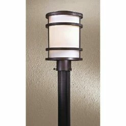 Budget 🎉 Minka Lavery Bay View Collection 12 1/4" High Bronze Post Mount Light 🎁 -Outdoor Lighting Store unnamed file 2654