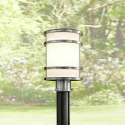 Best Pirce 🎉 Minka Lavery Bay View Collection 12 1/4" High Steel Post Light 🥰
