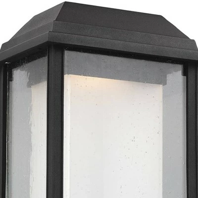 Promo 🎁 Feiss McHenry 16 3/4" High Black LED Outdoor Post Light 👍 3 Promo 🎁 Feiss McHenry 16 3/4" High Black LED Outdoor Post Light 👍