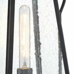 Budget ⭐ Minka Lavery Halder Bridge 18 1/2" High Sand Black Outdoor Post Light 👏