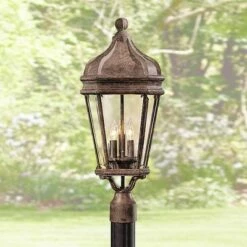 Discount 🔥 Minka Lavery Harrison™ Series 25" High Post Mount Light 🛒