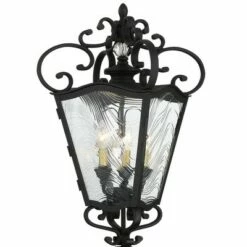 Discount 😍 Minka Lavery Brixton Ivy 23" High Coal Outdoor Post Light 🤩