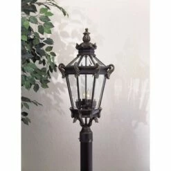 Best Sale ❤️ Minka Lavery Stratford Hall Collection 28" High Post Mount 🛒