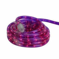 Buy ๐ฅ Northlight Incandescent Flexible Outdoor โ Christmas Rope Lights Clear - 18' Purple ๐ฅ