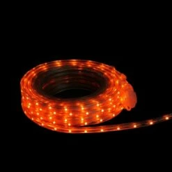Hot Sale ✨ Northlight FITCO Orange LED ❄ Christmas Outdoor Linear Tape Lighting -30 ft Clear Tube ✨
