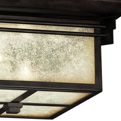 Cheapest ๐ Franklin Iron Works Mission Outdoor Ceiling Light Fixture Walnut Bronze 15" Frosted Cream Glass Damp Rated for Exterior House โ๏ธ 3 Cheapest ๐ Franklin Iron Works Mission Outdoor Ceiling Light Fixture Walnut Bronze 15" Frosted Cream Glass Damp Rated for Exterior House โ๏ธ