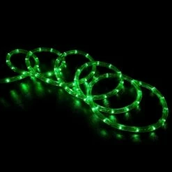 Top 10 ⌛ J. Hofert Co. J. Hofert Co Commercial Grade 🎅 Christmas Rope Light Set White Cord - Green ✨