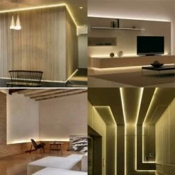 Buy ๐ Costway 100' 2 Wire LED Rope Light โ Christmas Decorative Party In/Outdoor 110V Warm White ๐