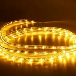 Buy 😀 Costway 100' 2 Wire LED Rope Light ❄ Christmas Decorative Party In/Outdoor 110V Warm White 🎉 -Outdoor Lighting Store unnamed file 2862
