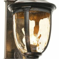 Best reviews of 💯 John Timberland Outdoor Wall Light Fixture Bronze Scroll 24" Champagne 🔨 Hammered Glass for Exterior House Porch Patio ❤️ -Outdoor Lighting Store unnamed file 2889
