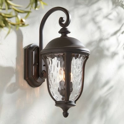 Top 10 ๐ John Timberland Traditional Outdoor Wall Light Fixture Bronze 22 1/4" Clear ๐จ Hammered Glass for Exterior House Porch Patio Deck โญ 3 Top 10 ๐ John Timberland Traditional Outdoor Wall Light Fixture Bronze 22 1/4" Clear ๐จ Hammered Glass for Exterior House Porch Patio Deck โญ