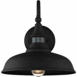 Cheapest 👍 John Timberland Farmhouse Outdoor Barn Light Fixture Black 12 1/2" Motion Sensor for Exterior House Porch Patio Outside Home 🔥 -Outdoor Lighting Store unnamed file 2946