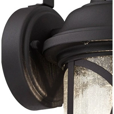 Best deal ⌛ John Timberland Industrial Farmhouse Outdoor Wall Light Fixtures Set of 2 Black 15 1/2" Glass Dusk To Dawn Motion Sensor Exterior ✨ 5 Best deal ⌛ John Timberland Industrial Farmhouse Outdoor Wall Light Fixtures Set of 2 Black 15 1/2" Glass Dusk To Dawn Motion Sensor Exterior ✨ - Image 3