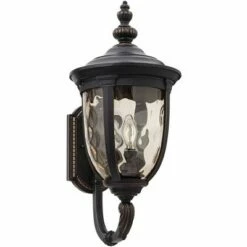 Discount ✨ John Timberland Outdoor Wall Light Fixture Bronze 21" 🔨 Hammered Glass Sconce for House Deck Patio 🛒 -Outdoor Lighting Store unnamed file 2961