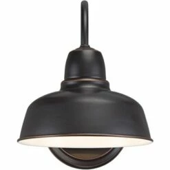 Cheapest 🌟 John Timberland Industrial Outdoor Wall Light Fixtures Set of 2 Oil-Rubbed Bronze 11 1/4" Exterior House Porch Patio Outside Home 💯 -Outdoor Lighting Store unnamed file 2974
