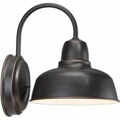 Cheapest 🌟 John Timberland Industrial Outdoor Wall Light Fixtures Set of 2 Oil-Rubbed Bronze 11 1/4" Exterior House Porch Patio Outside Home 💯 -Outdoor Lighting Store unnamed file 2977