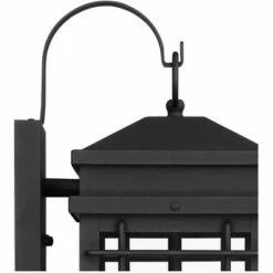 Outlet 🤩 John Timberland Outdoor Wall Light Fixture Textured Black Steel 17" Clear Glass Lantern for Exterior House Porch Patio Deck 🔥 -Outdoor Lighting Store unnamed file 2981