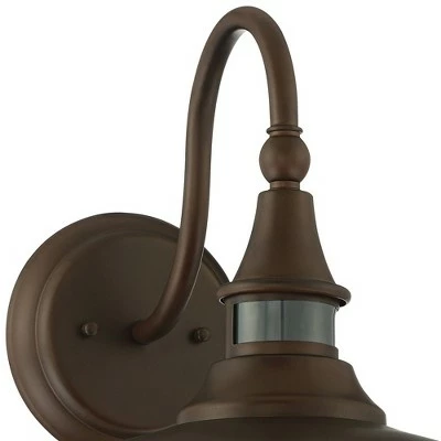Deals 🔥 John Timberland Rustic Farmhouse Outdoor Barn Light Fixture Bronze 12 1/2" Dusk to Dawn Motion Sensor Exterior House Porch Patio 🎉 4 Deals 🔥 John Timberland Rustic Farmhouse Outdoor Barn Light Fixture Bronze 12 1/2" Dusk to Dawn Motion Sensor Exterior House Porch Patio 🎉 - Image 2