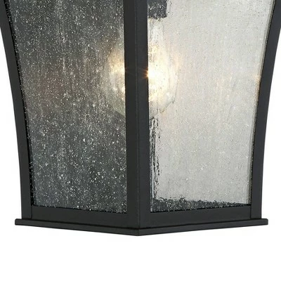 Best deal ๐งจ John Timberland Traditional Outdoor Wall Lights Fixture Set of 2 Carriage Style Textured Black 15" Clear Seedy Glass for House ๐ 5 Best deal ๐งจ John Timberland Traditional Outdoor Wall Lights Fixture Set of 2 Carriage Style Textured Black 15" Clear Seedy Glass for House ๐ - Image 3
