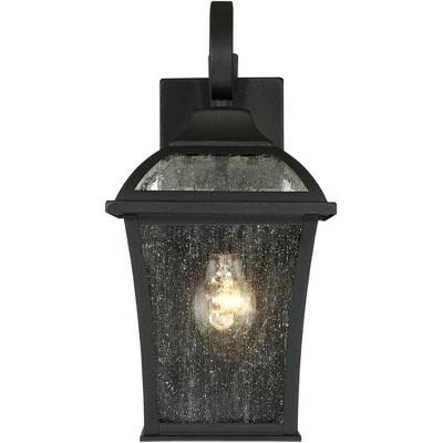 Best deal ๐งจ John Timberland Traditional Outdoor Wall Lights Fixture Set of 2 Carriage Style Textured Black 15" Clear Seedy Glass for House ๐ 6 Best deal ๐งจ John Timberland Traditional Outdoor Wall Lights Fixture Set of 2 Carriage Style Textured Black 15" Clear Seedy Glass for House ๐ - Image 4