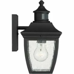 Top 10 🛒 John Timberland Outdoor Wall Light Fixture Black 12" Clear Seedy Glass Motion Security Sensor for Exterior House Porch Patio Deck 💯 -Outdoor Lighting Store unnamed file 3025